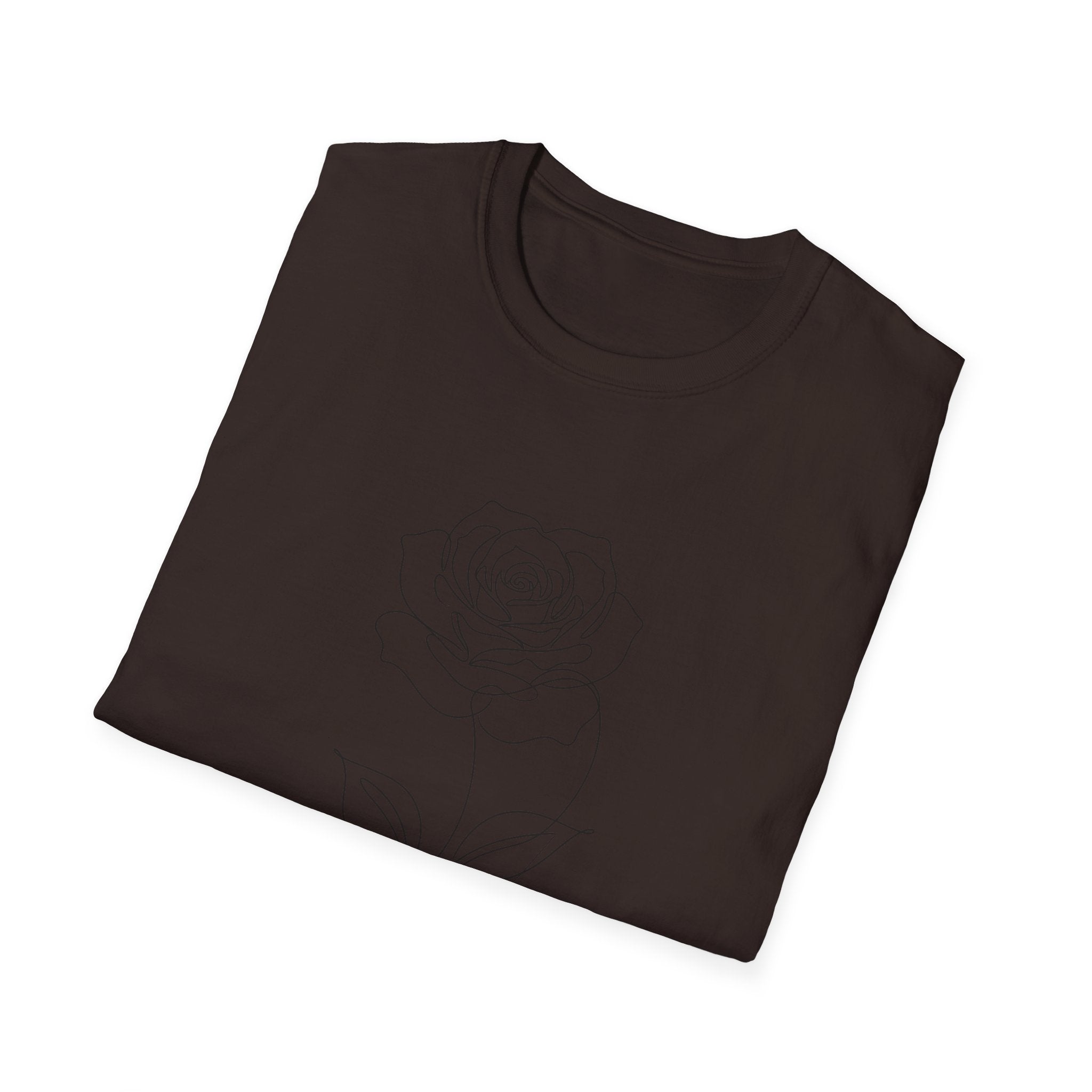 Rose - LineArt - Graphic Tee