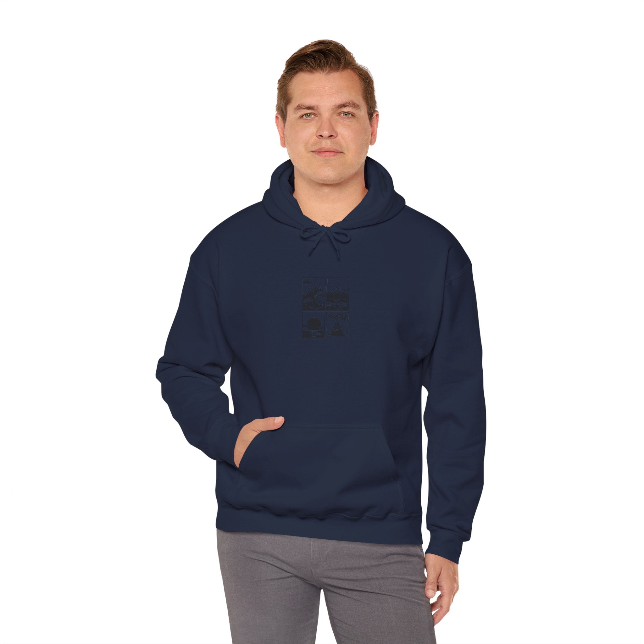 Zen Landscape - BasicPrint - Hoodie