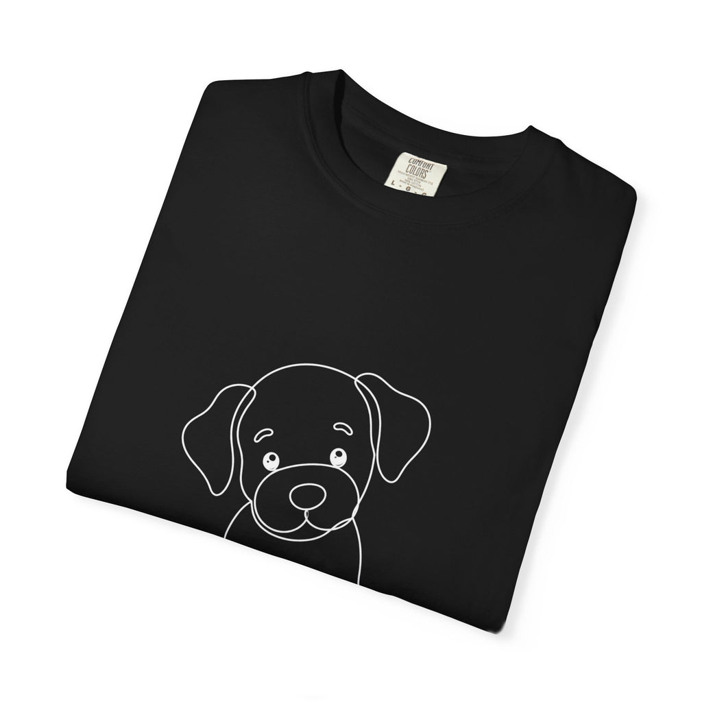 Puppy - LineArt - Graphic Tee
