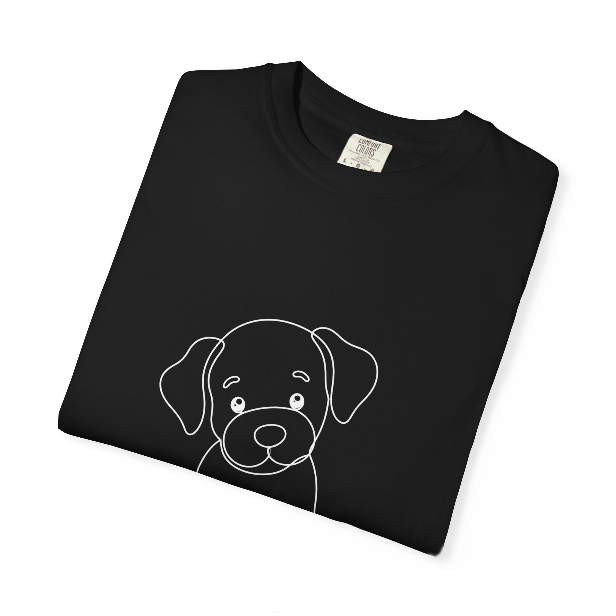 Puppy - LineArt - Graphic Tee