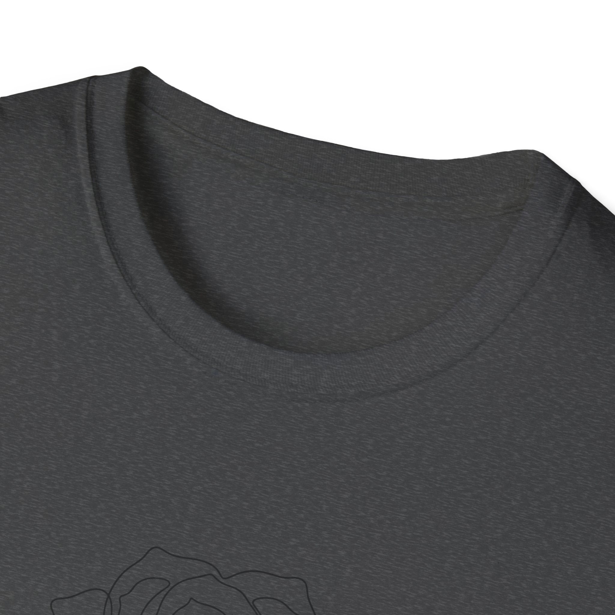Rose - LineArt - Graphic Tee