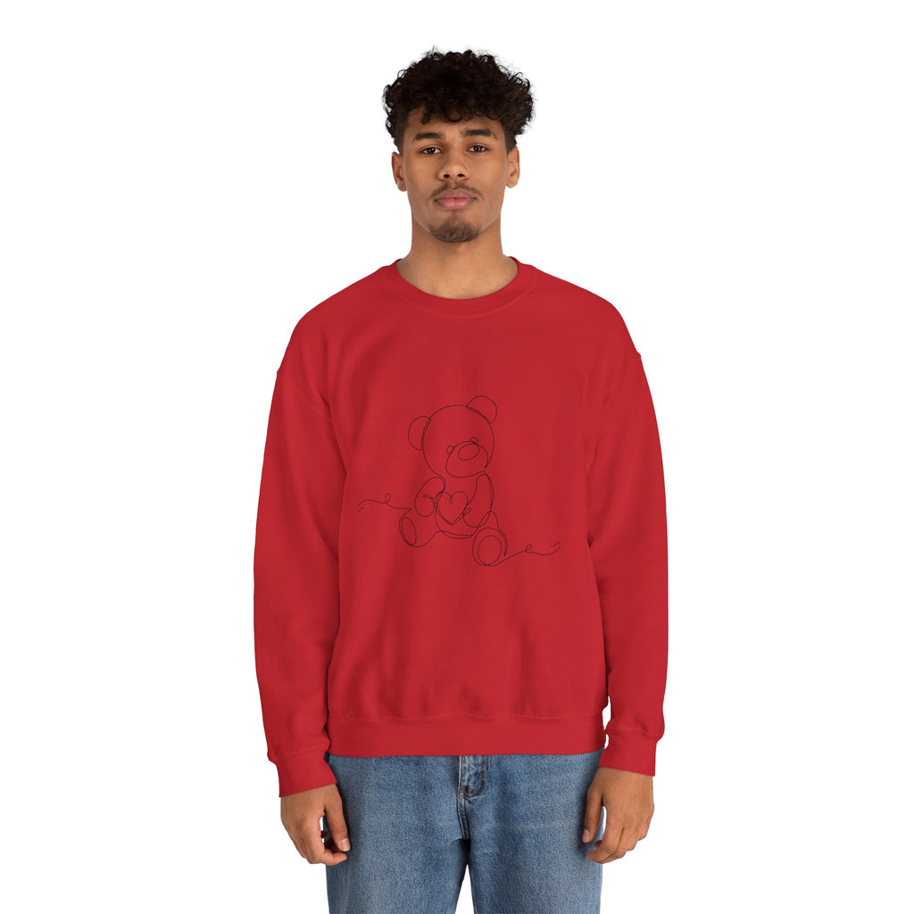 Teddy - LineArt - Crewneck Sweatshirt