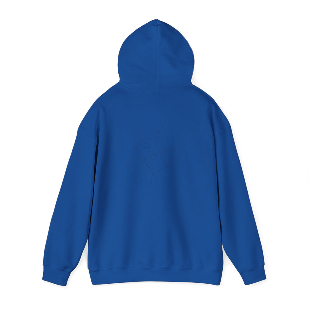 Minimalist Faces - LineArt - Hoodie