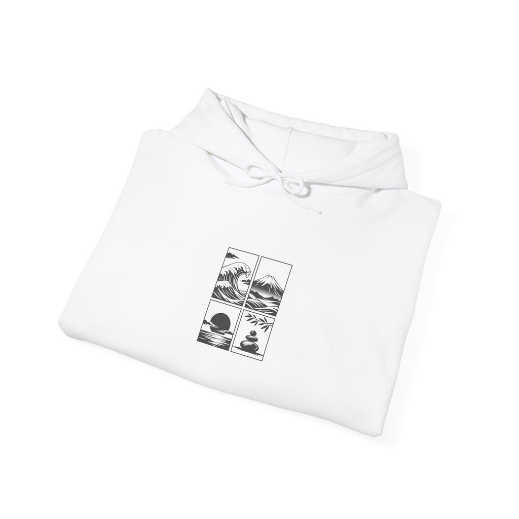 Zen Landscape - BasicPrint - Hoodie