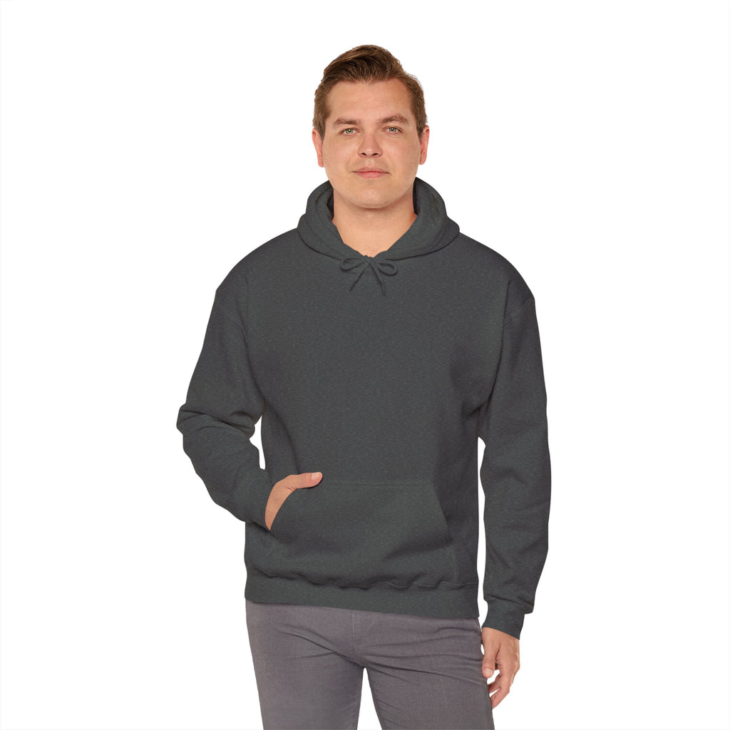 Simple Wear Hoodie — Minimal Bubble Text Graphic Hooded Sweatshirt