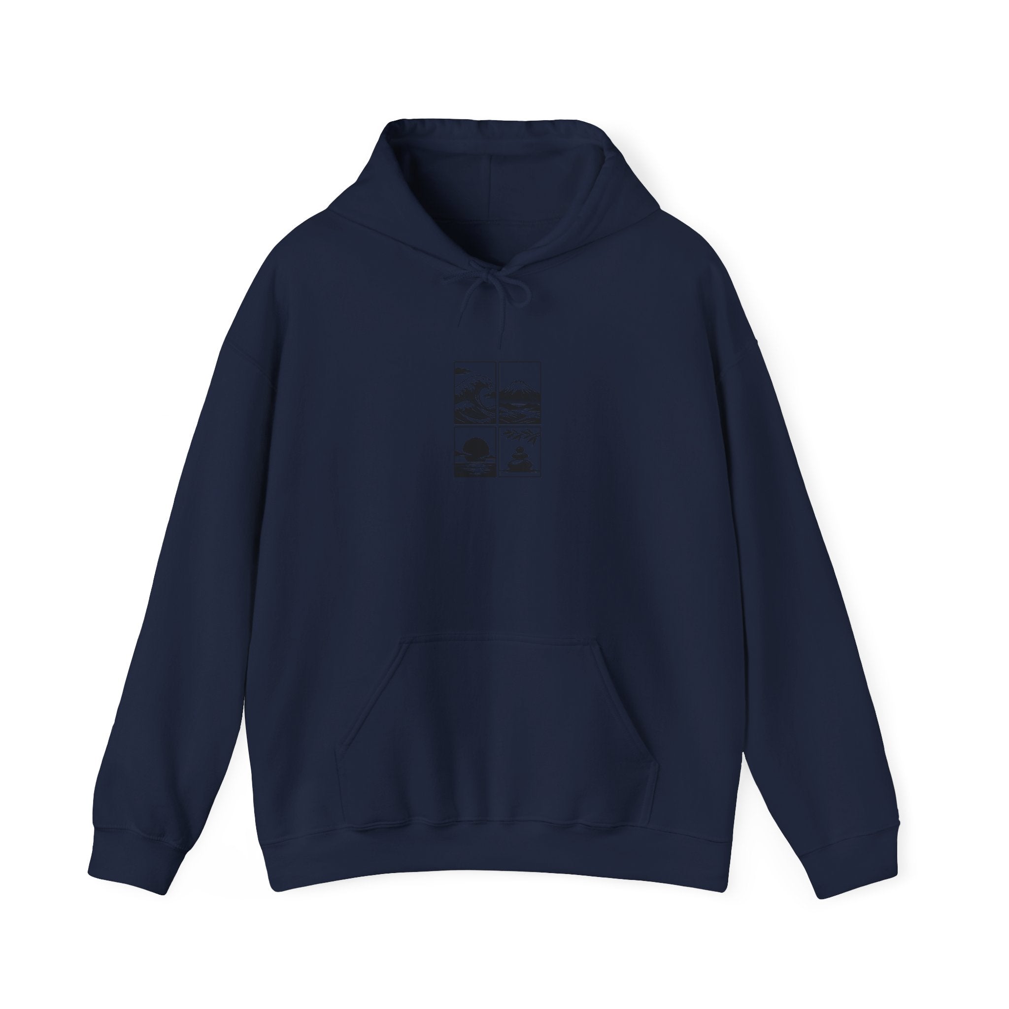 Zen Landscape - BasicPrint - Hoodie