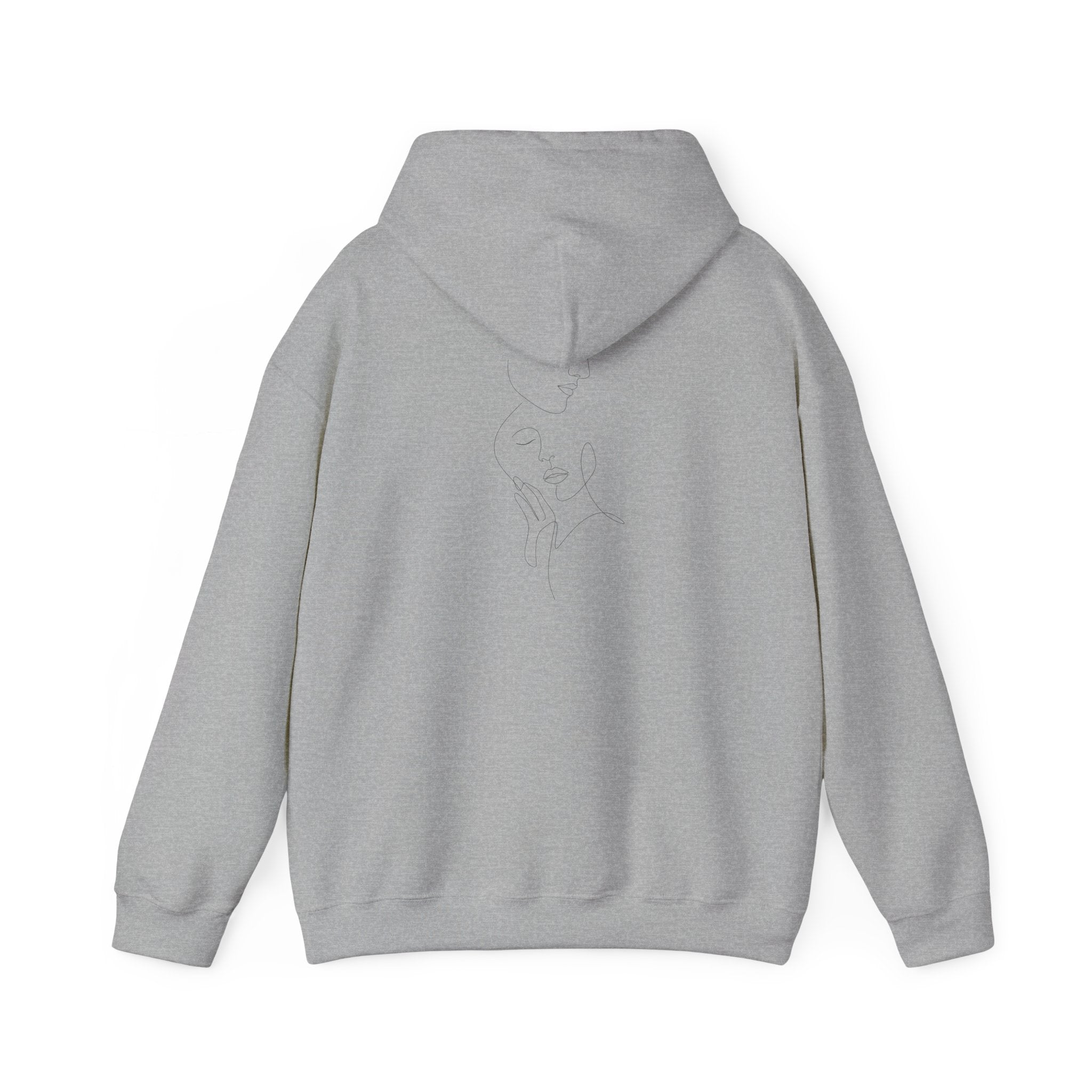 Minimalist Faces - LineArt - Hoodie