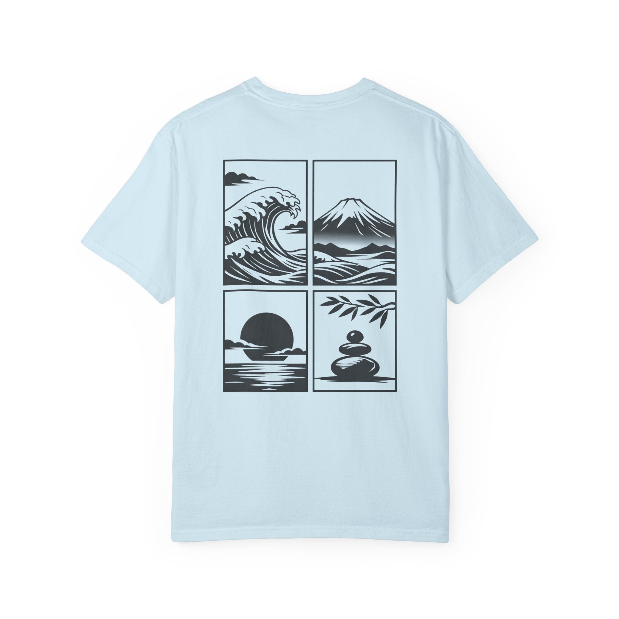 Zen Landscape - BasicPrint - Graphic Tee