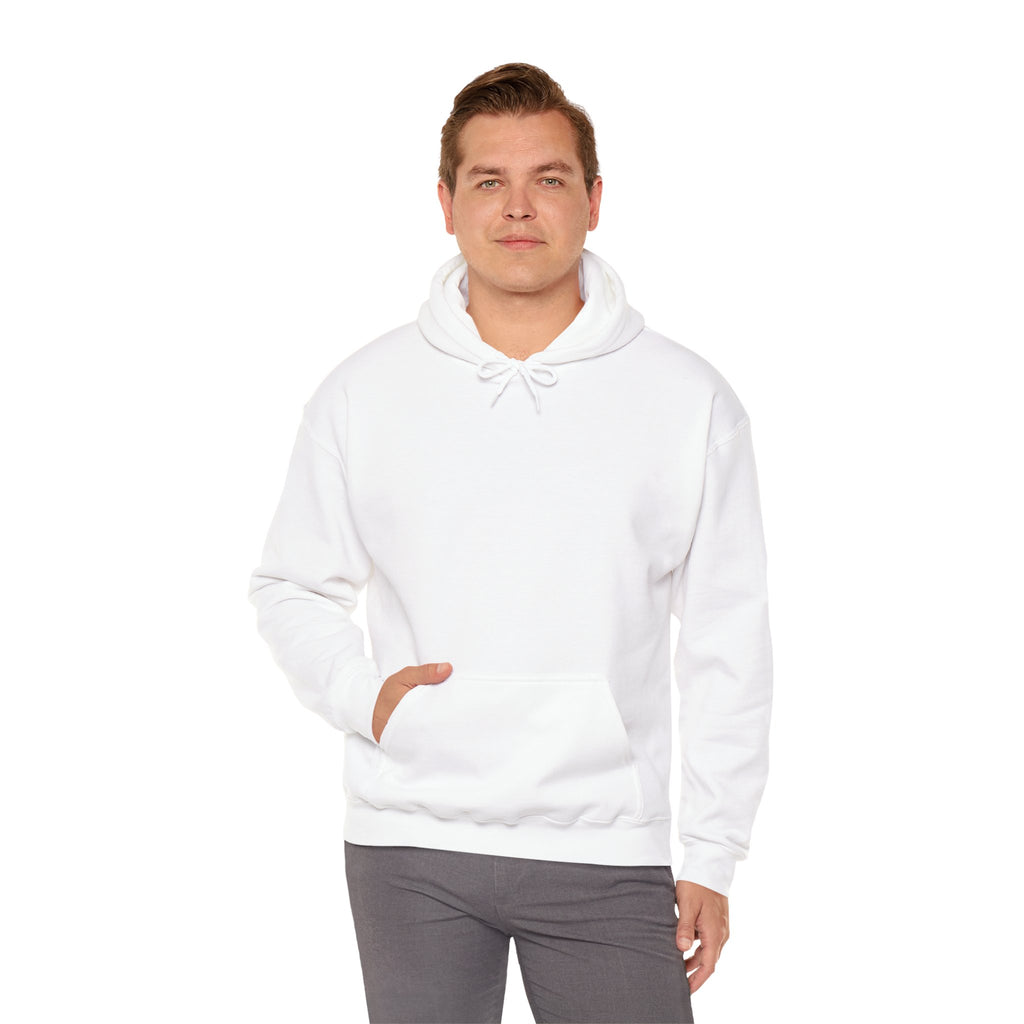 Simple Wear Hoodie — Minimal Bubble Text Graphic Hooded Sweatshirt