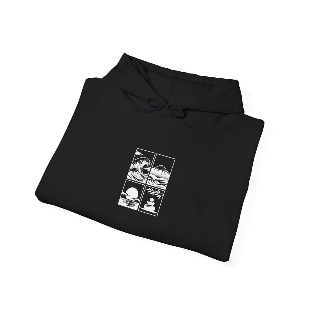 Zen Landscape - BasicPrint - Hoodie