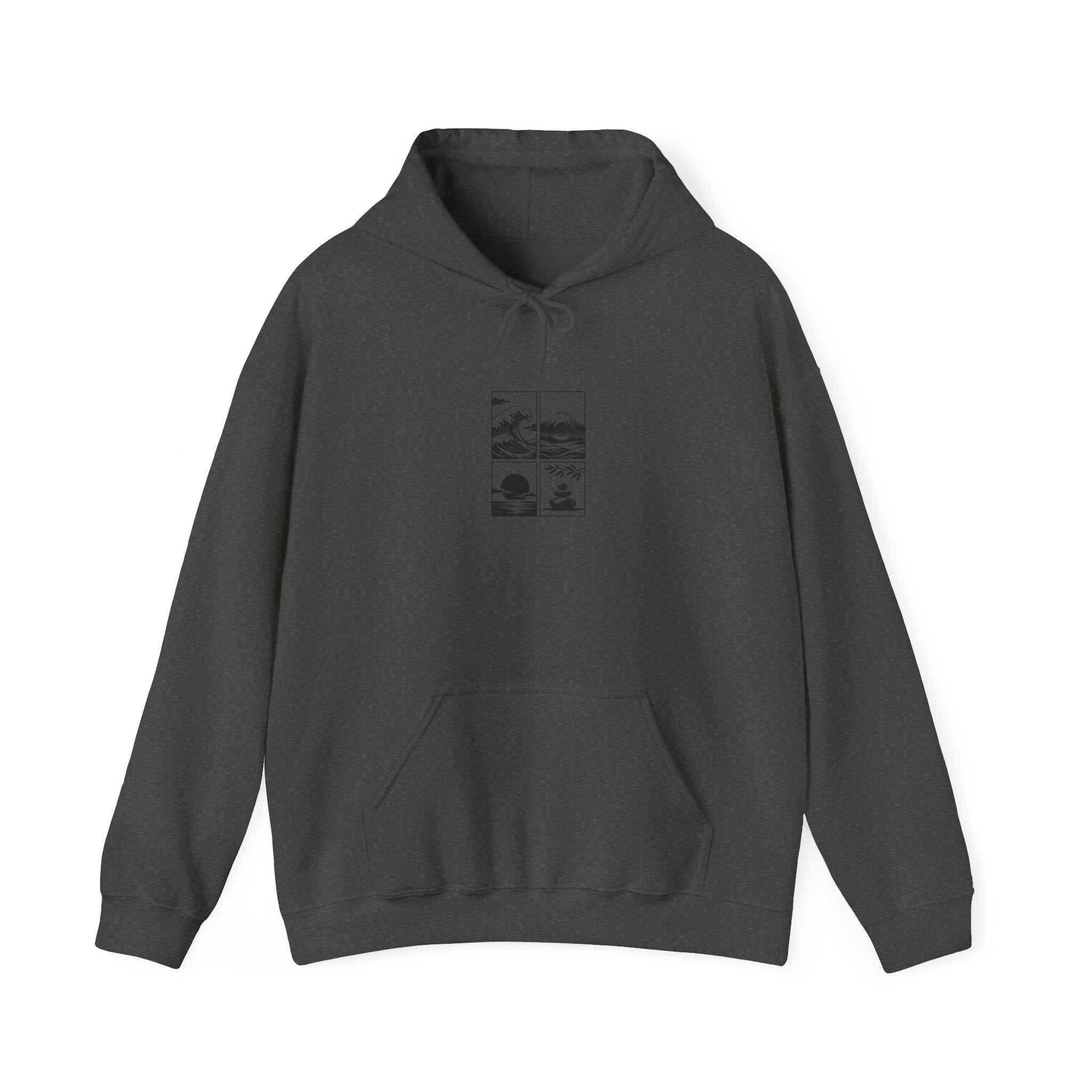 Zen Landscape - BasicPrint - Hoodie