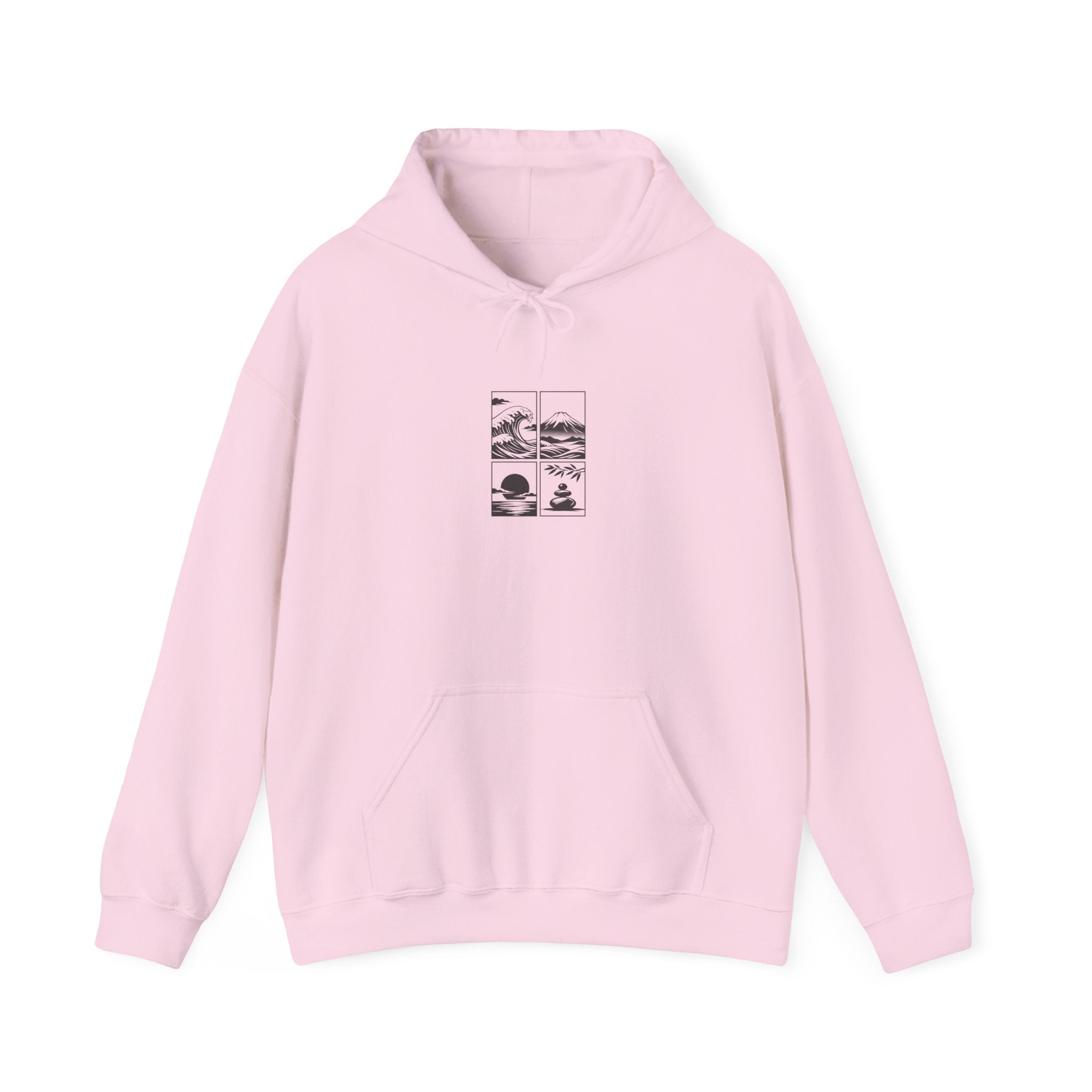Zen Landscape - BasicPrint - Hoodie