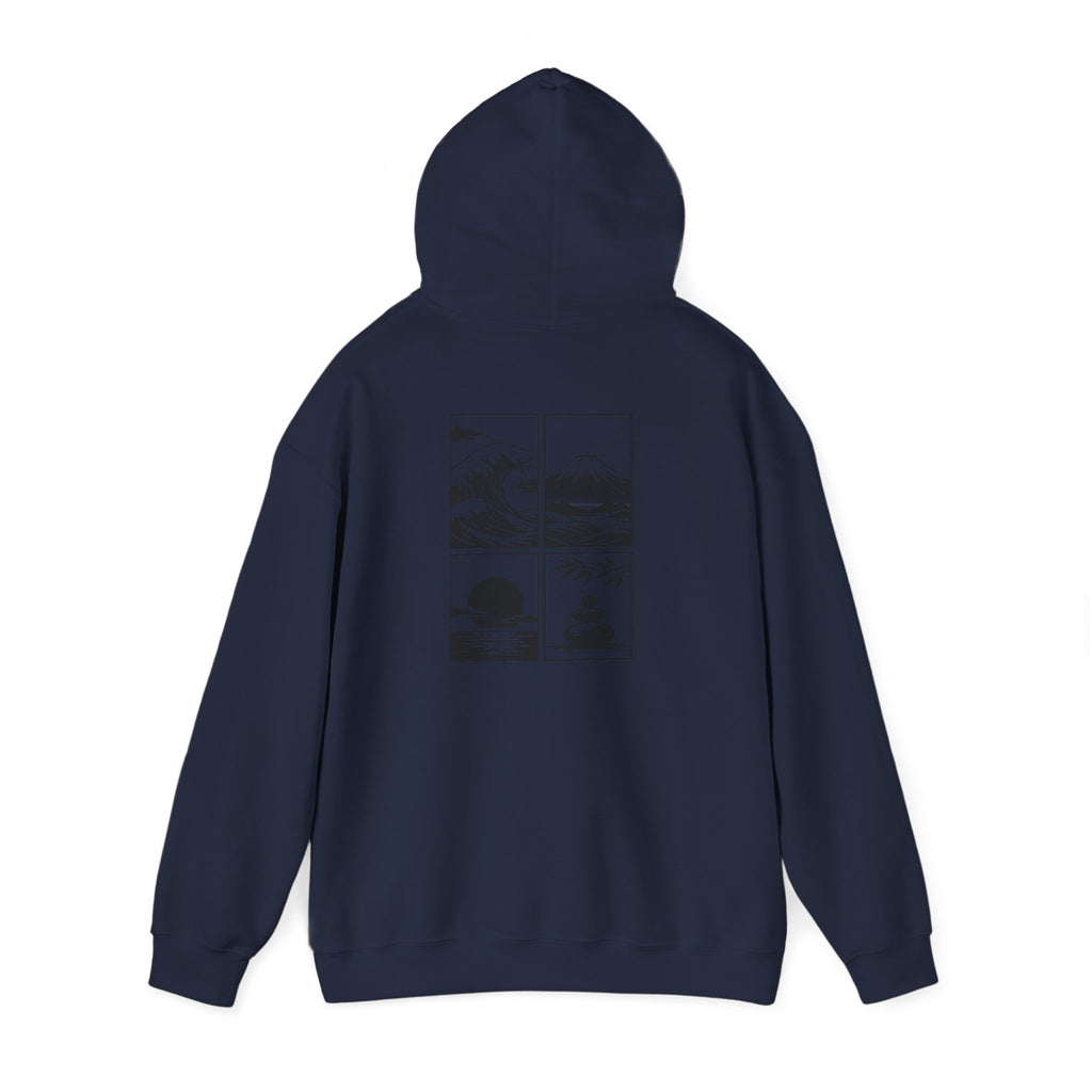 Zen Landscape - BasicPrint - Hoodie