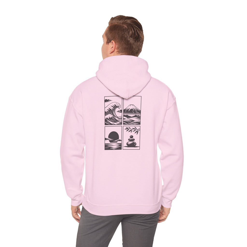Zen Landscape - BasicPrint - Hoodie