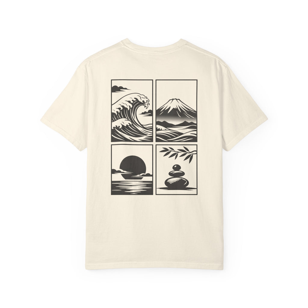 Zen Landscape - BasicPrint - Graphic Tee