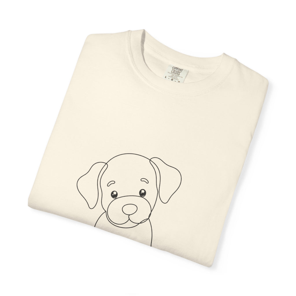 Puppy - LineArt - Graphic Tee