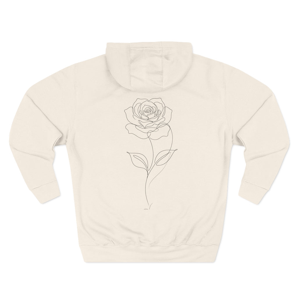 Rose - LineArt - Hoodie