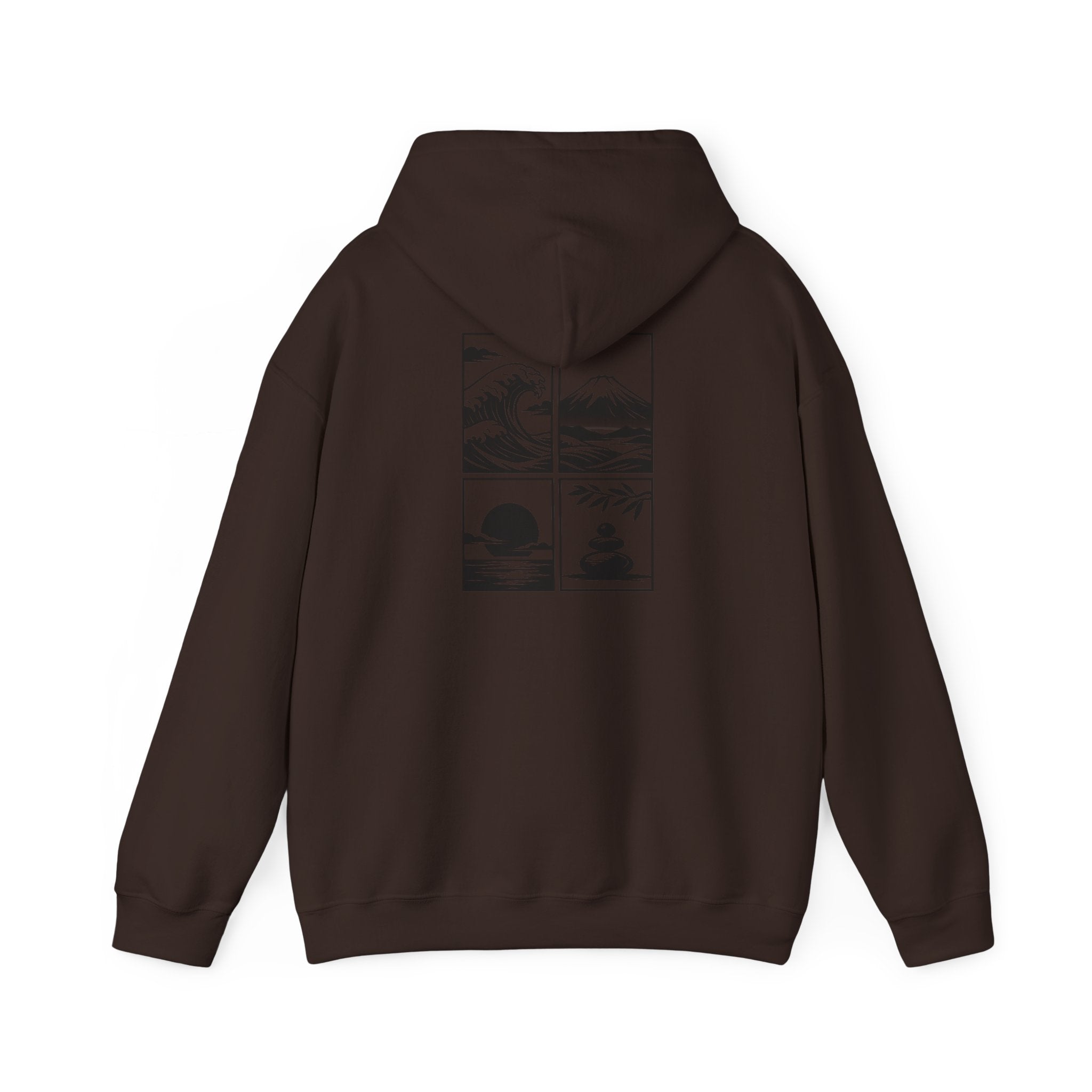 Zen Landscape - BasicPrint - Hoodie