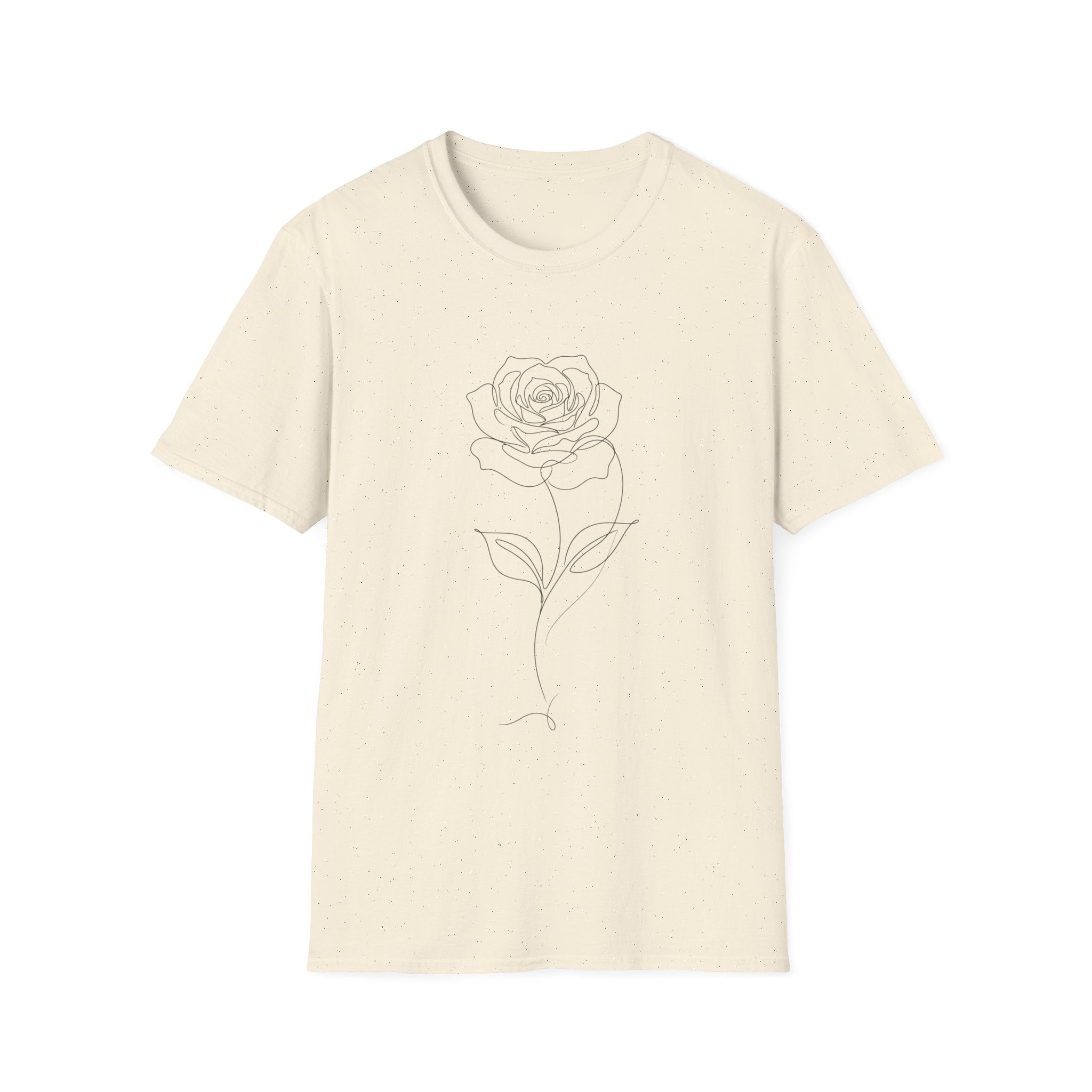 Rose - LineArt - Graphic Tee