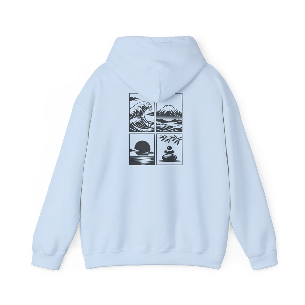 Zen Landscape - BasicPrint - Hoodie