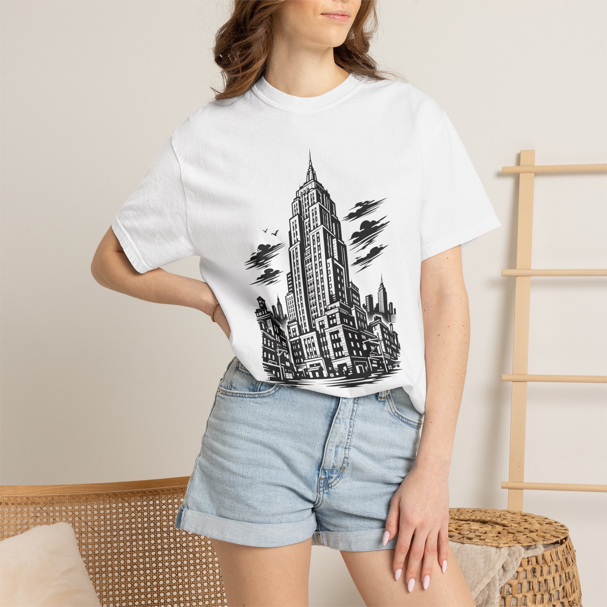 Skyline - BasicPrint - Graphic Tee