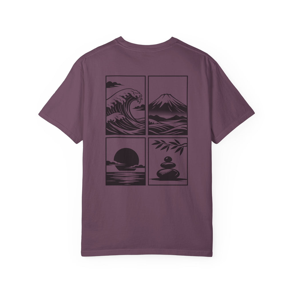 Zen Landscape - BasicPrint - Graphic Tee