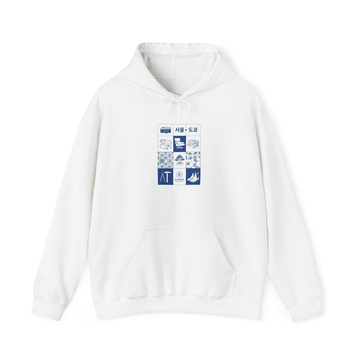 Icons Grid  - BasicPrint - Hoodie