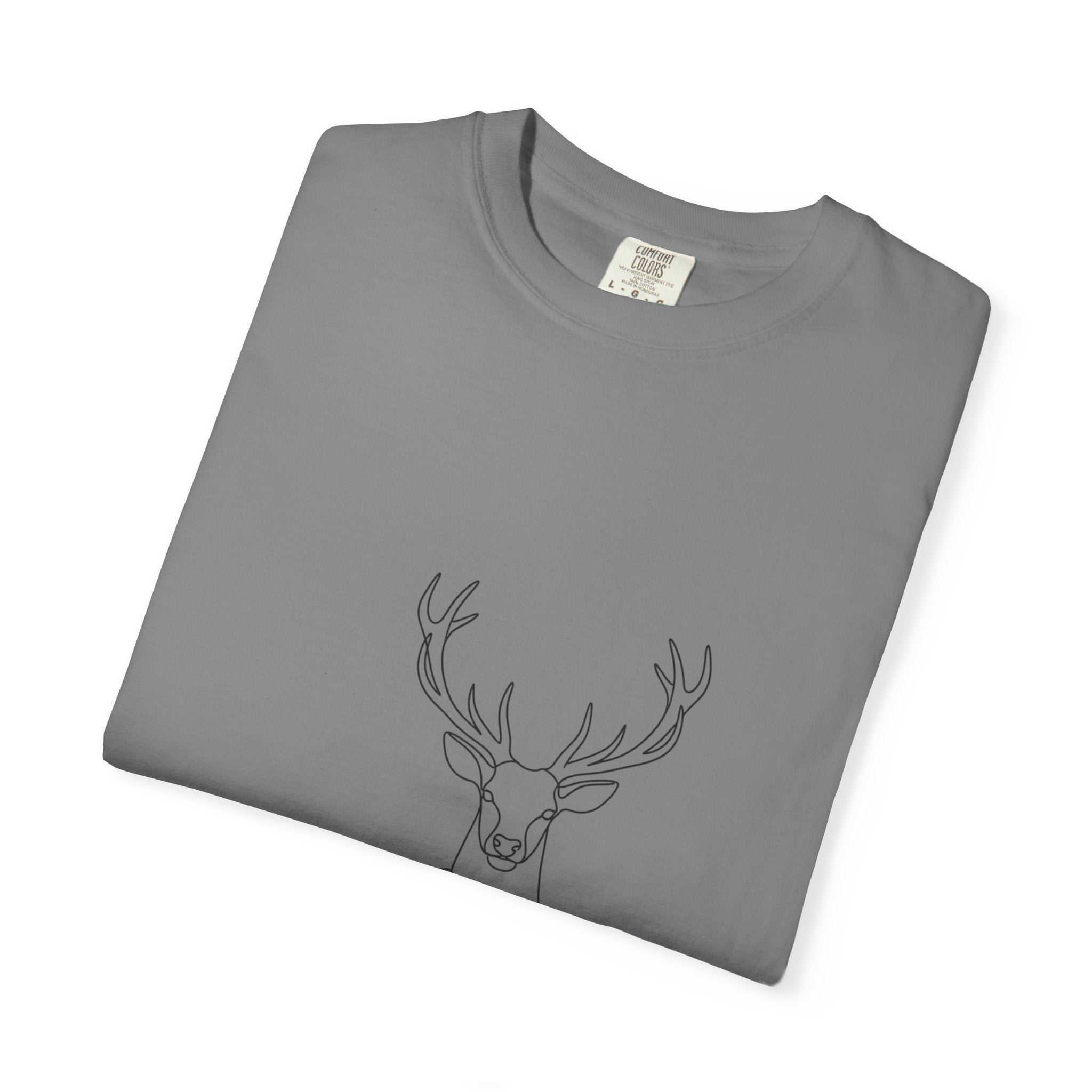 Deer - LineArt - Graphic Tee