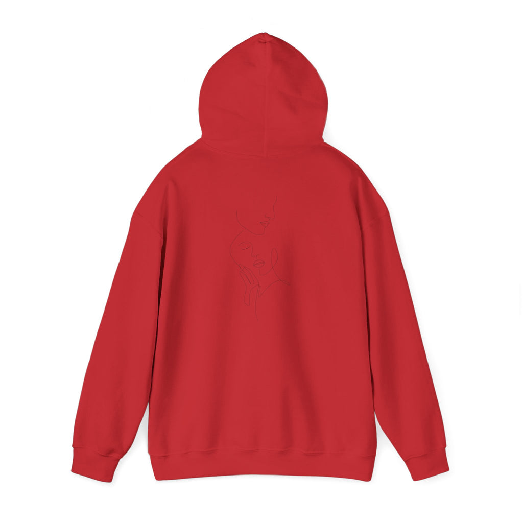 Minimalist Faces - LineArt - Hoodie