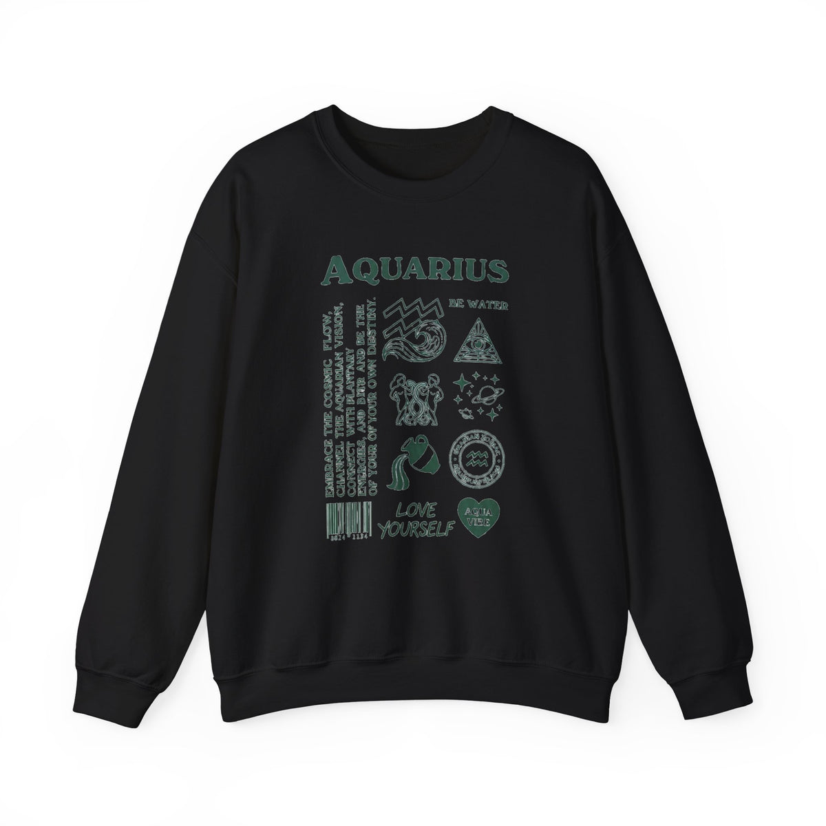 Zodiac - LineArt - Crewneck Sweatshirt