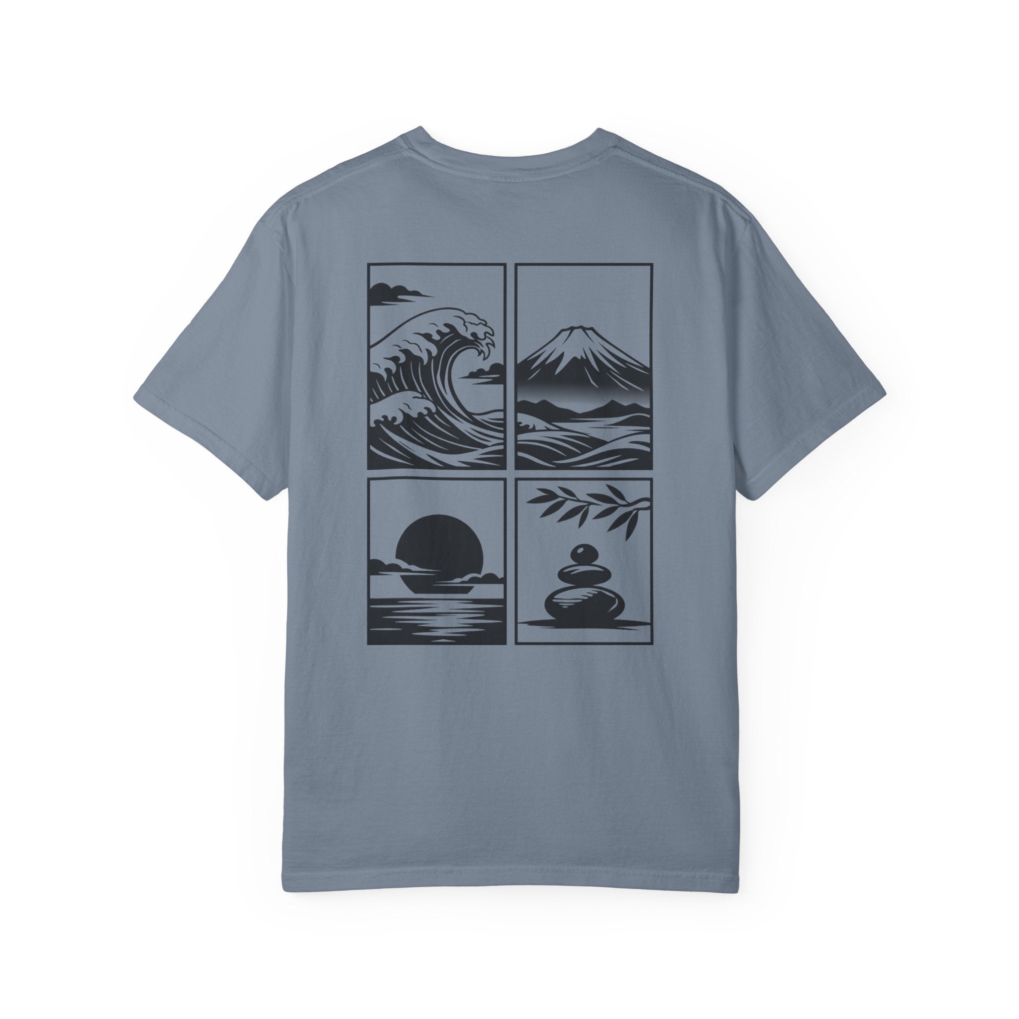 Zen Landscape - BasicPrint - Graphic Tee