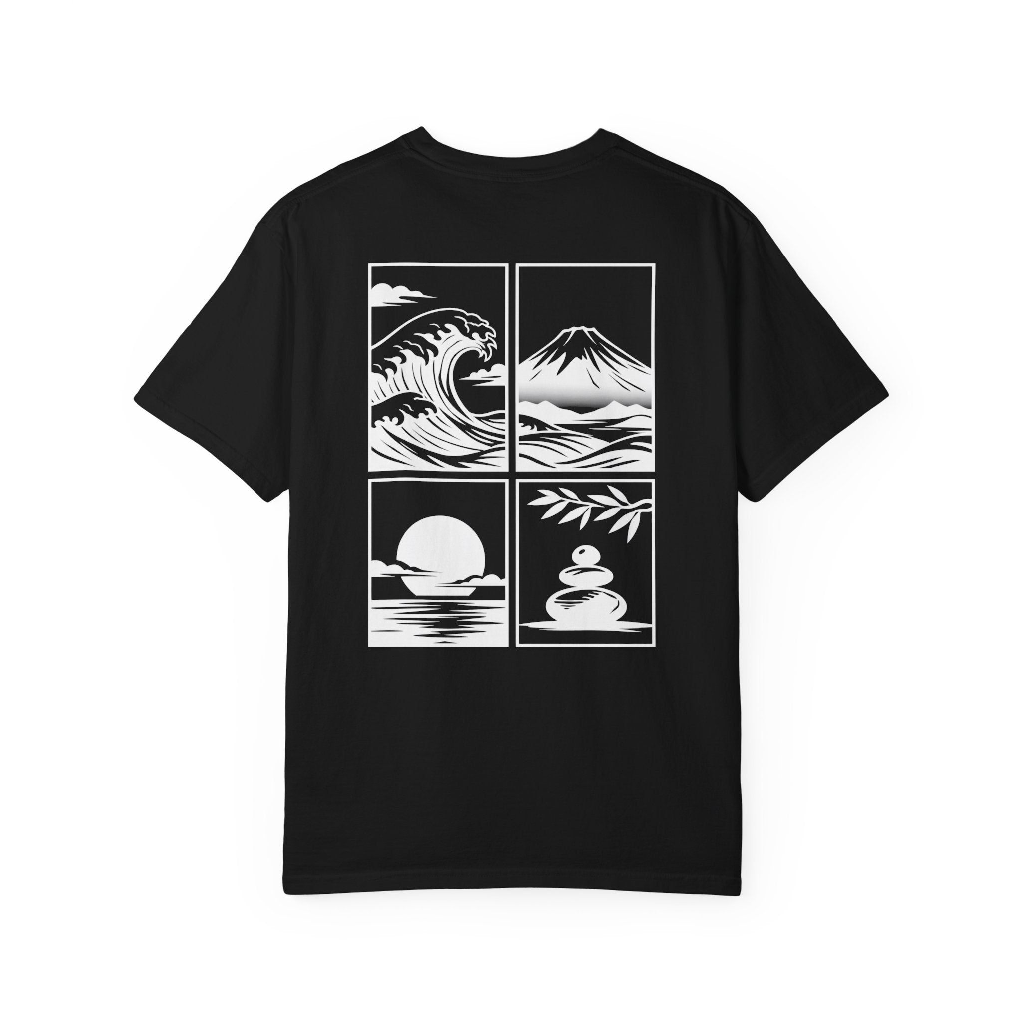 Zen Landscape - BasicPrint - Graphic Tee