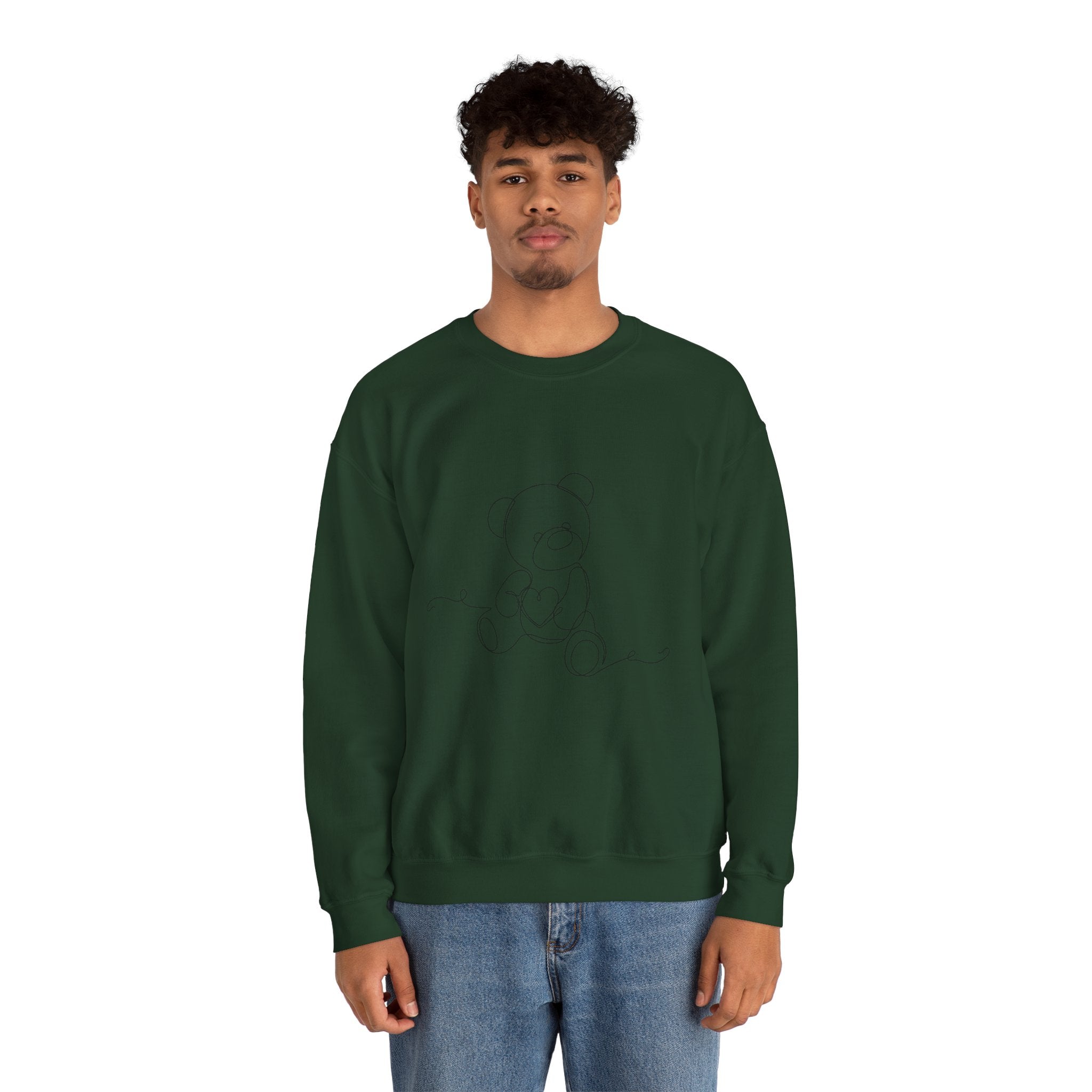 Teddy - LineArt - Crewneck Sweatshirt