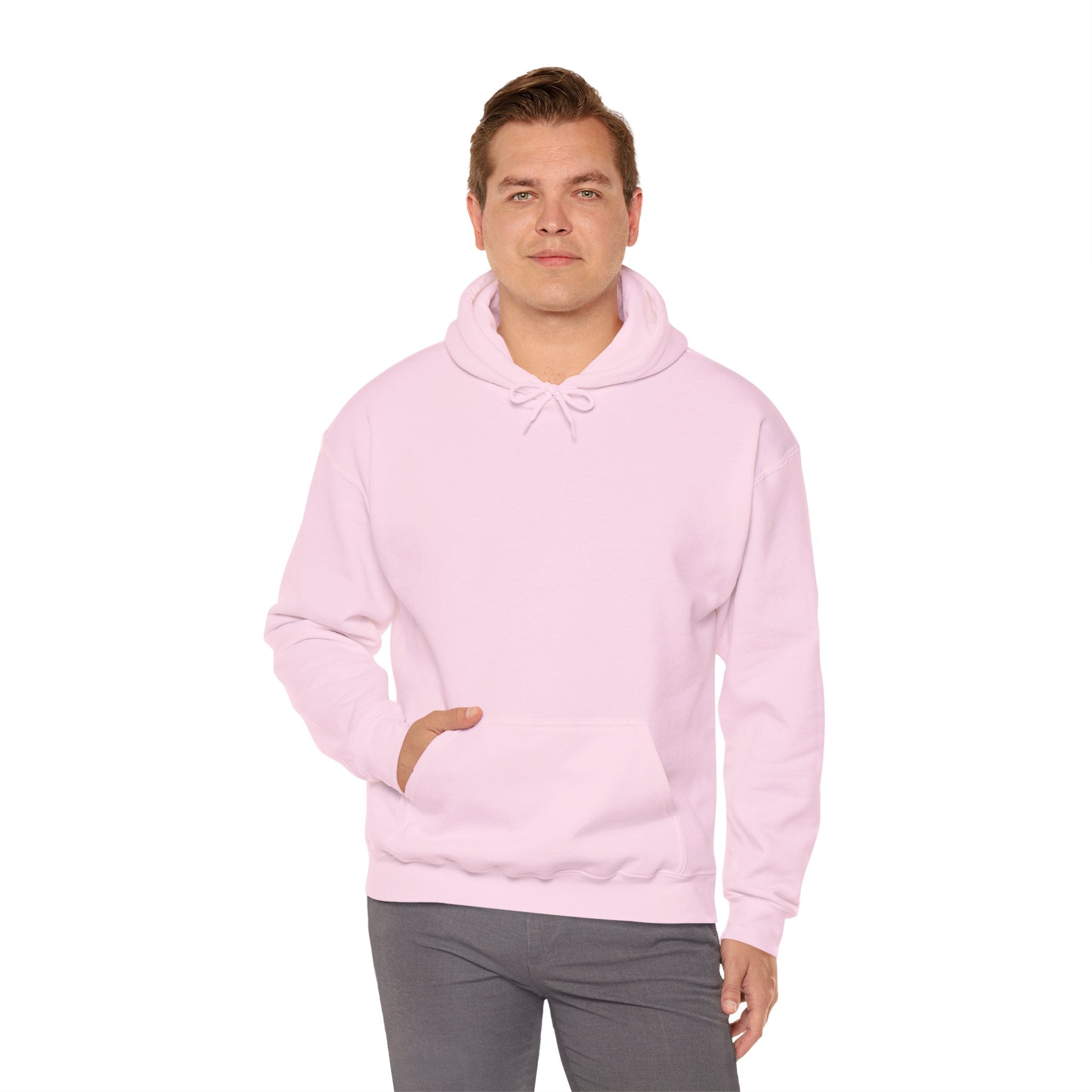 Simple Wear Hoodie — Minimal Bubble Text Graphic Hooded Sweatshirt