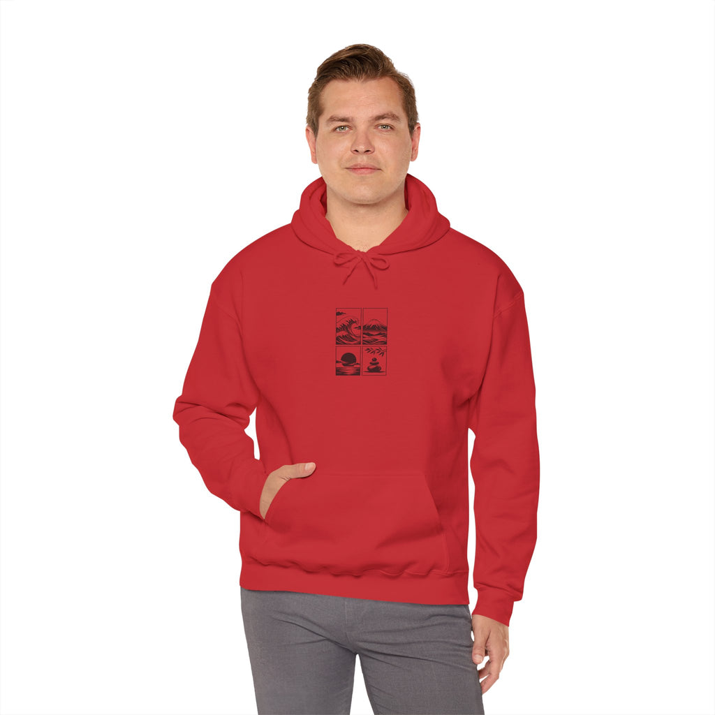 Zen Landscape - BasicPrint - Hoodie