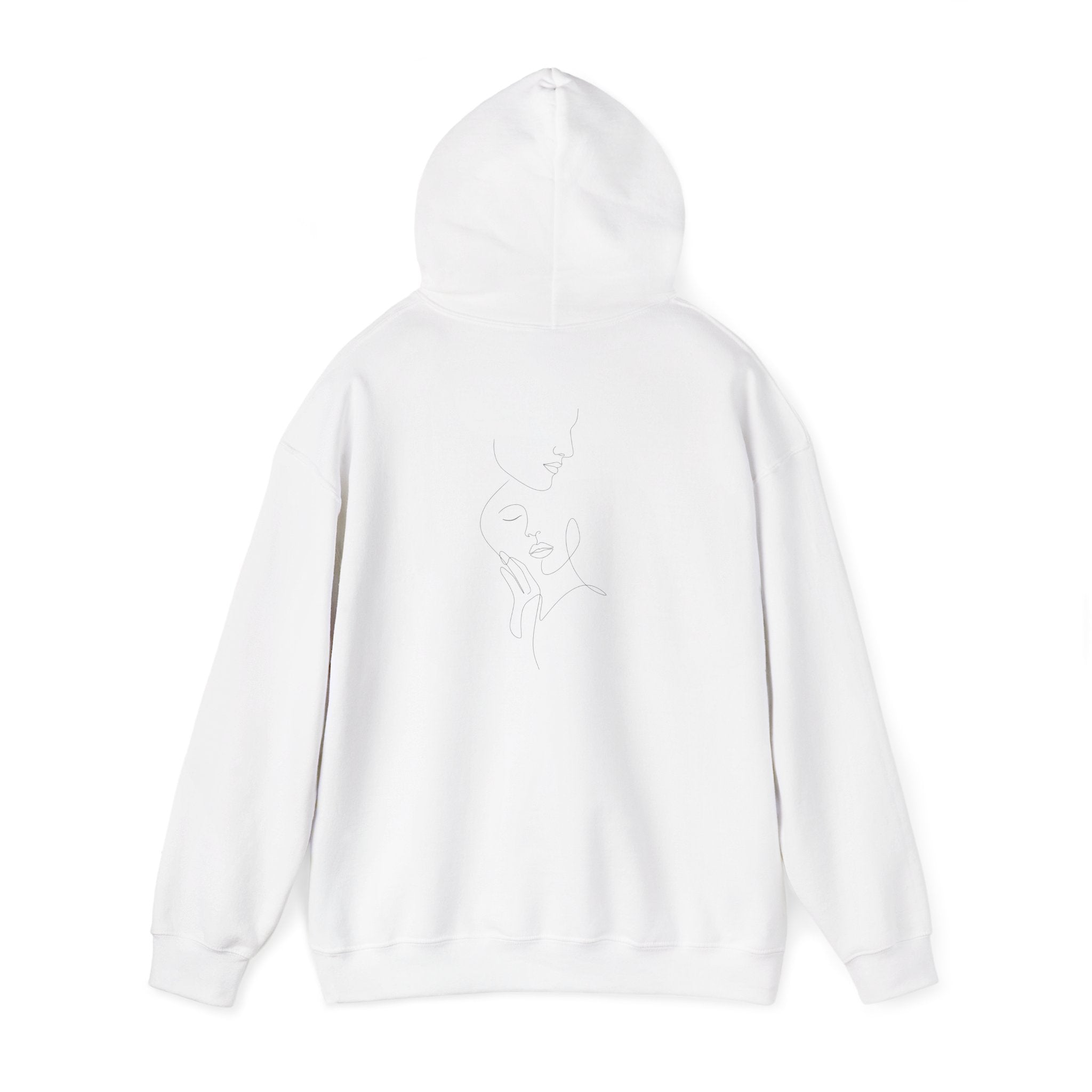 Minimalist Faces - LineArt - Hoodie