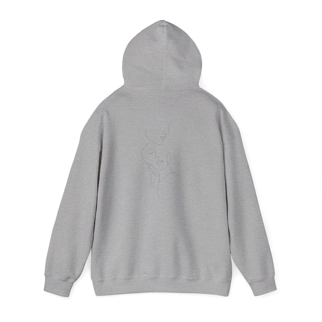 Minimalist Faces - LineArt - Hoodie