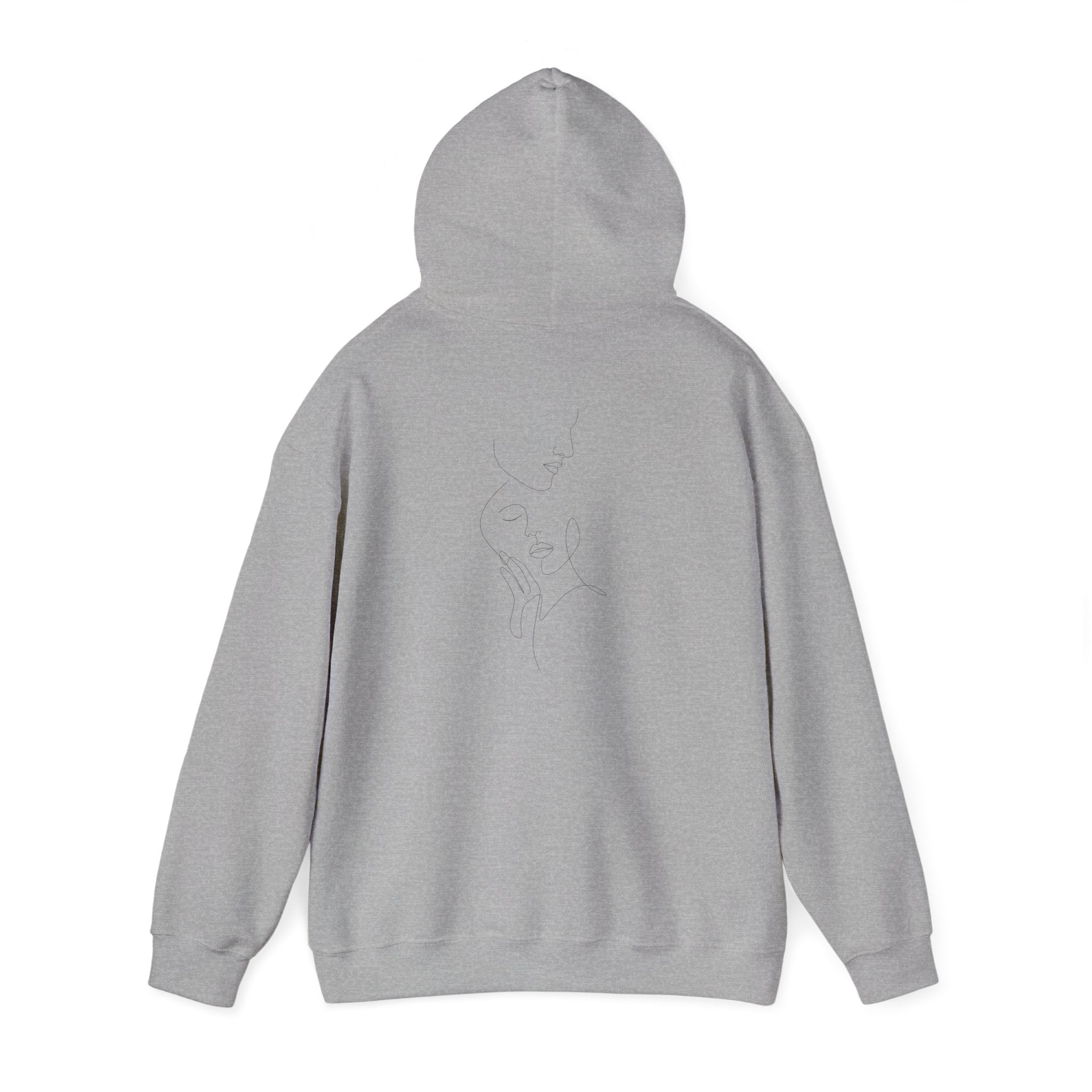 Minimalist Faces - LineArt - Hoodie