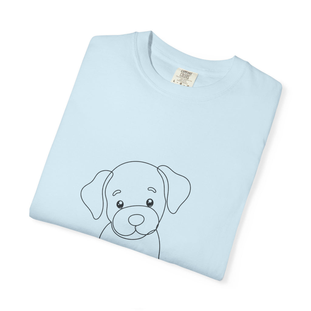 Puppy - LineArt - Graphic Tee