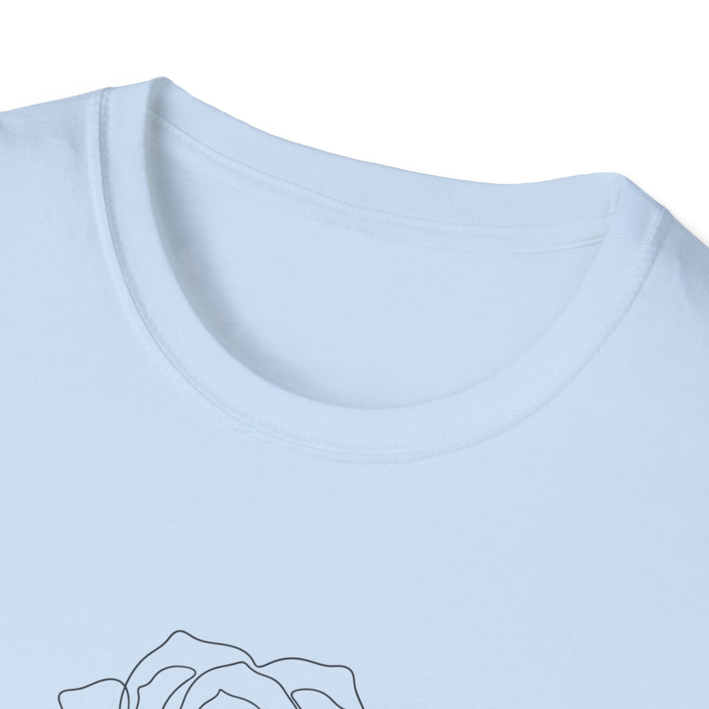 Rose - LineArt - Graphic Tee