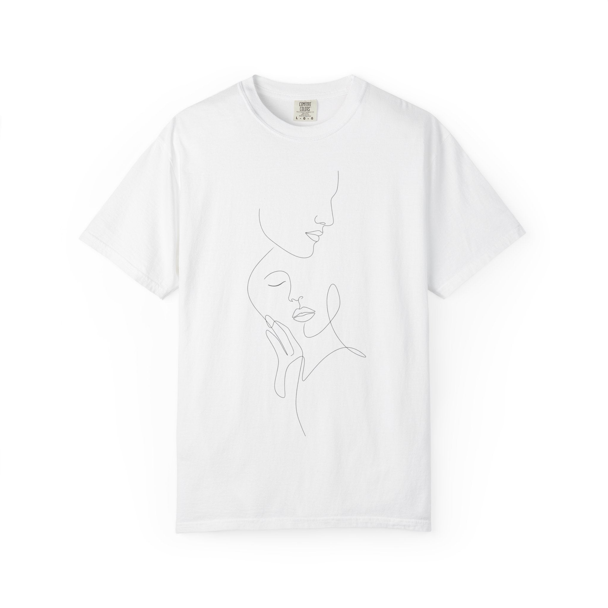 Minimalist Faces - LineArt - Graphic Tee
