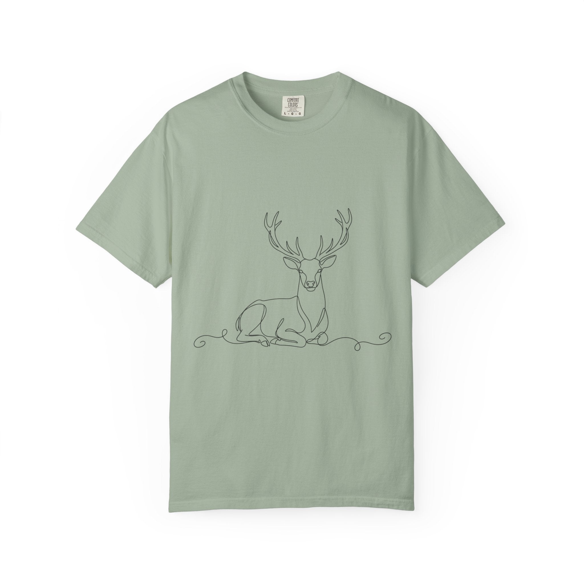 Deer - LineArt - Graphic Tee